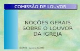 COMISSÃO DE LOUVOR