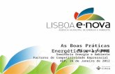 As Boas Práticas Energética e as PME