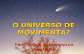 O UNIVERSO DE MOVIMENTA? Parte 3: tudo no universo se movimenta