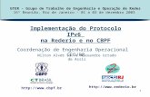 Implementação do Protocolo IPv6  na Rederio e no CBPF