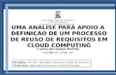 Uma Análise para Apoio a  Definição de um Processo de Reuso de Requisitos em Cloud Computing