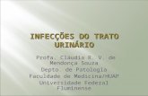 INFECÇÕES DO TRATO URINÁRIO
