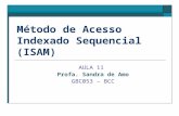 Método de Acesso Indexado Sequencial (ISAM)