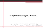 A epidemiologia  Crítica