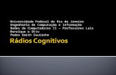 Rádios Cognitivos