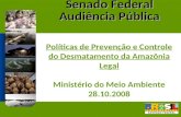 Senado Federal Audiência Pública