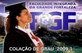 COLAÇÃO DE GRAU  2009.1