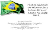 Política Nacional de Informação e Informática em Saúde no Brasil PNIIS