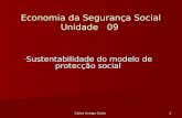 Economia da Segurança Social Unidade   09