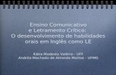 Kátia Modesto Valério - UFF Andréa Machado de Almeida Mattos - UFMG