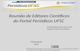 Reunião de Editores Científicos do Portal Periódicos UFSC
