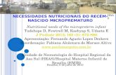NECESSIDADES NUTRICIONAIS DO RECÉM-NASCIDO MICROPREMATURO