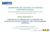 SEMINÁRIO DE ACESSO AO ENSINO SUPERIOR (SAES)