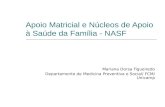 Apoio Matricial e Núcleos de Apoio à Saúde da Família - NASF