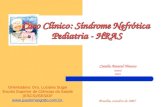 Caso Clínico: Síndrome Nefrótica  Pediatria - HRAS