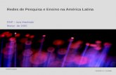 Redes de Pesquisa e Ensino na América Latina
