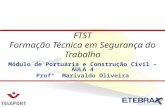 Módulo de Portuária e Construção Civil – AULA 4 Prof º   Marivaldo Oliveira