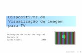 Dispositivos de  Visualização  de Imagem para TV