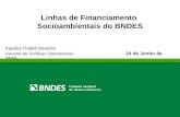 Linhas de Financiamento  Socioambientais do BNDES Aquiles Poletti Moreira