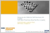 Pesquisa de 2006 do SAP Business All-in-One, SAP Best Practices Ásia-Pacífico e Japão