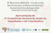 Brasília (DF), 28 e 29 de Abril de 2014