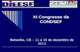 XI Congresso da CONDSEF