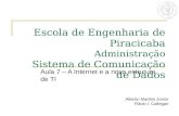 Escola de Engenharia de Piracicaba Administração Sistema de Comunicação de Dados