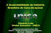 Eduardo Leão Diretor Executivo - UNICA