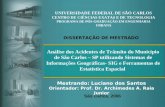 UNIVERSIDADE FEDERAL DE SÃO CARLOS CENTRO DE CIÊNCIAS EXATAS E DE TECNOLOGIA