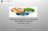 MERCADO BRASILEIRO DE SEGUROS  PREVIDÊNCIA PRIVADA JAN A DEZ - 2012