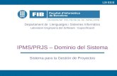 IPMS/PRJS – Dominio del Sistema