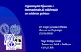 Organizações Nacionais e  internacionais de colaboração  em acidentes químicos