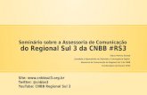 Seminário sobre a Assessoria de Comunicação  do Regional Sul 3 da CNBB #RS3