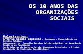 OS 10 ANOS DAS ORGANIZAÇÕES SOCIAIS