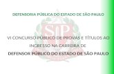DEFENSORIA PÚBLICA DO ESTADO DE SÃO PAULO