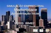 SIMULAÇÃO EMPRESARIAL Marketplace Apresentação Inicial VERIS  IBMEC
