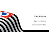 São Paulo Oportunidades de investimentos