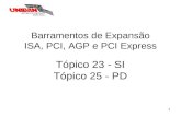 Barramentos de Expansão ISA, PCI, AGP e PCI Express
