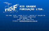 RIO GRANDE  FUMIGAÇÃO LTDA.