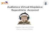 Audioteca Virtual Hispânica: Repositório  Acessível