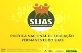 POLÍTICA NACIONAL DE EDUCAÇÃO  PERMANENTE DO SUAS