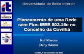 Planeamento de uma Rede sem Fios IEEE 802.16e no Concelho da Covilhã