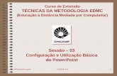 Curso de Extensão TÉCNICAS DA METODOLOGIA EDMC (Educação a Distância Mediada por Computador)