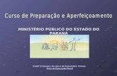 MINISTÉRIO PÚBLICO DO ESTADO DO PARANÁ