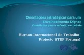 Bureau Internacional do Trabalho  Projecto STEP Portugal