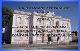 UNIVERSIDADE FEDERAL DO CEARÁ FEAAC FACULDADE DE ECONOMIA,  ADMINISTRAÇÃO, ATUÁRIA,