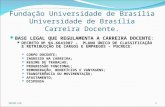 Fundação Universidade de Brasília Universidade de Brasília Carreira Docente.
