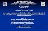 ACADEMIA DE POLICIA WALTER MENDOZA MARTINEZ INSTITUTO DE ESTUDIOS SUPERIORES IX POSTGRADO
