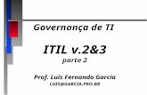 Governança de TI  ITIL v.2&3 parte 2
