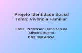 Projeto Identidade Social Tema: Vivência Familiar